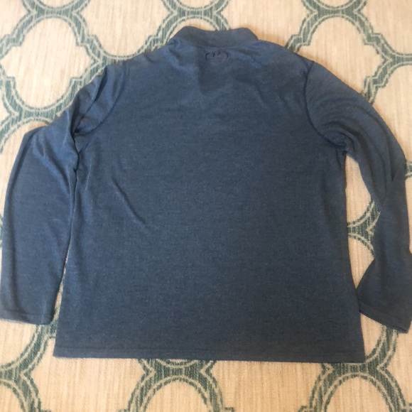 Extra large men’s Under Armour  heat gear, thread, born half zip pull over - Picture 10 of 14